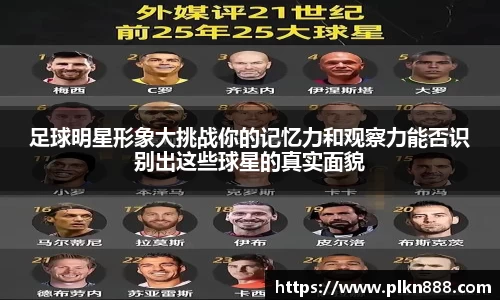足球明星形象大挑战你的记忆力和观察力能否识别出这些球星的真实面貌